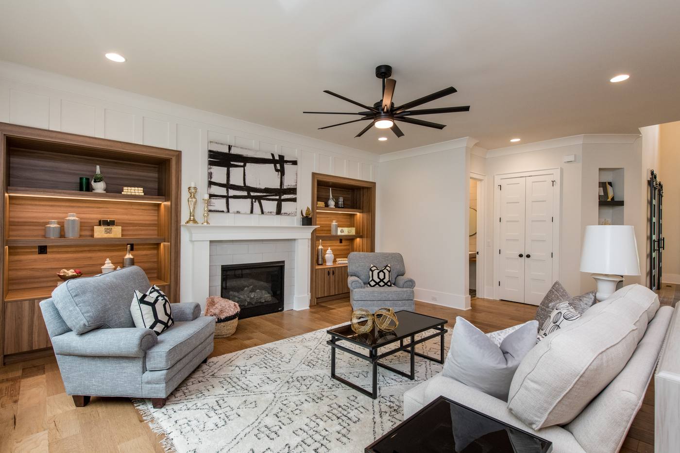 Lot 5 Bella Vista Living Room photograph by Shail Construction in Raleigh NC