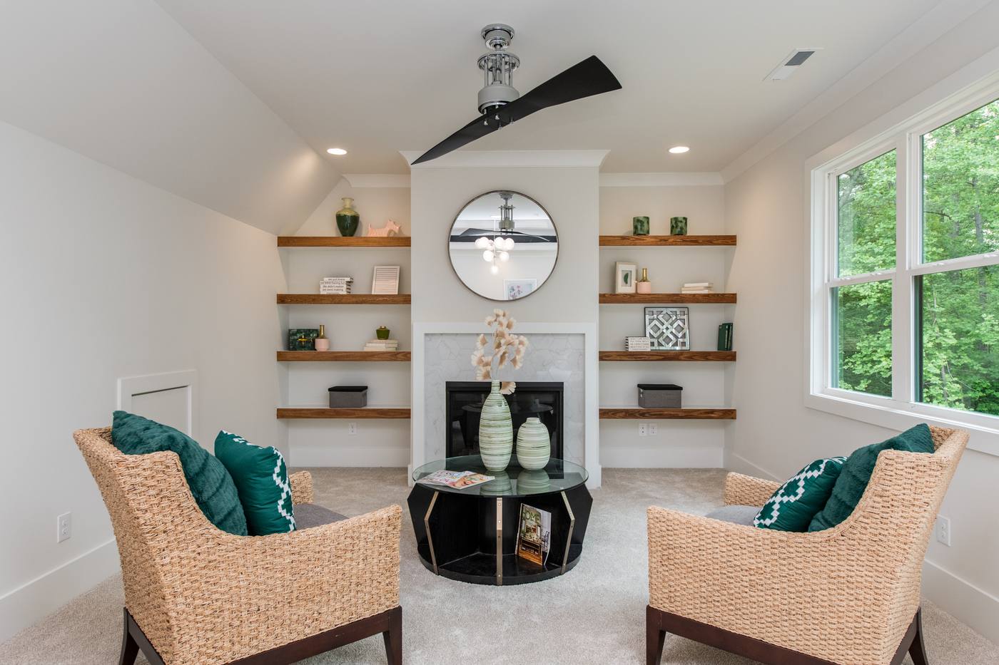 Lot 5 Bella Vista Master Bedroom photograph by Shail Construction in Raleigh NC