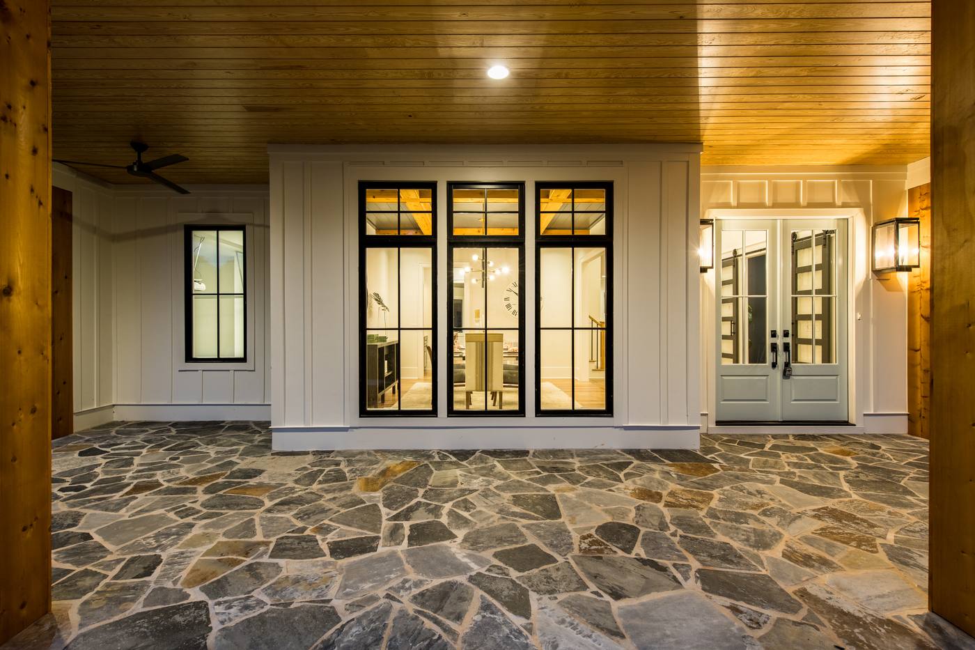 Lot 5 Bella Vista Outdoor · Front Pictures photograph by Shail Construction in Raleigh NC