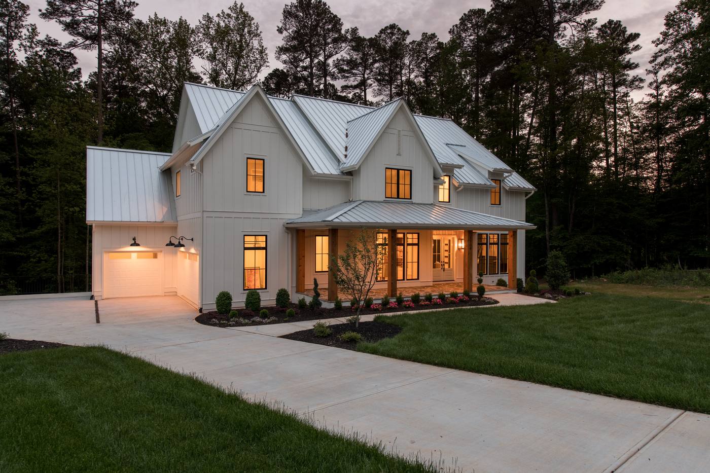 Lot 5 Bella Vista Outdoor · Front Pictures photograph by Shail Construction in Raleigh NC