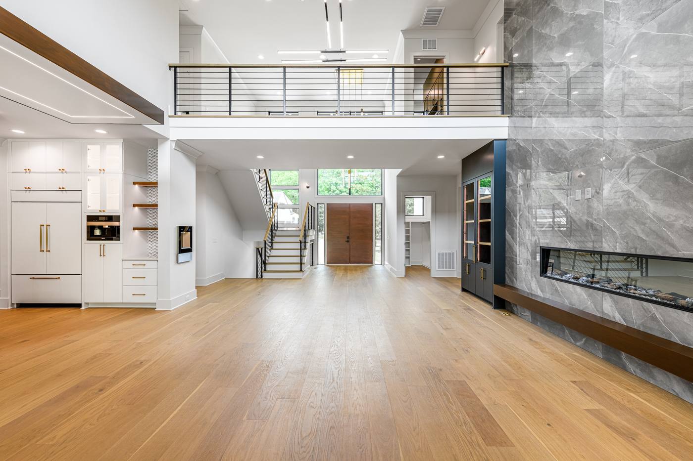 Lot 50 GHE Living Room photograph by Shail Construction in Raleigh NC