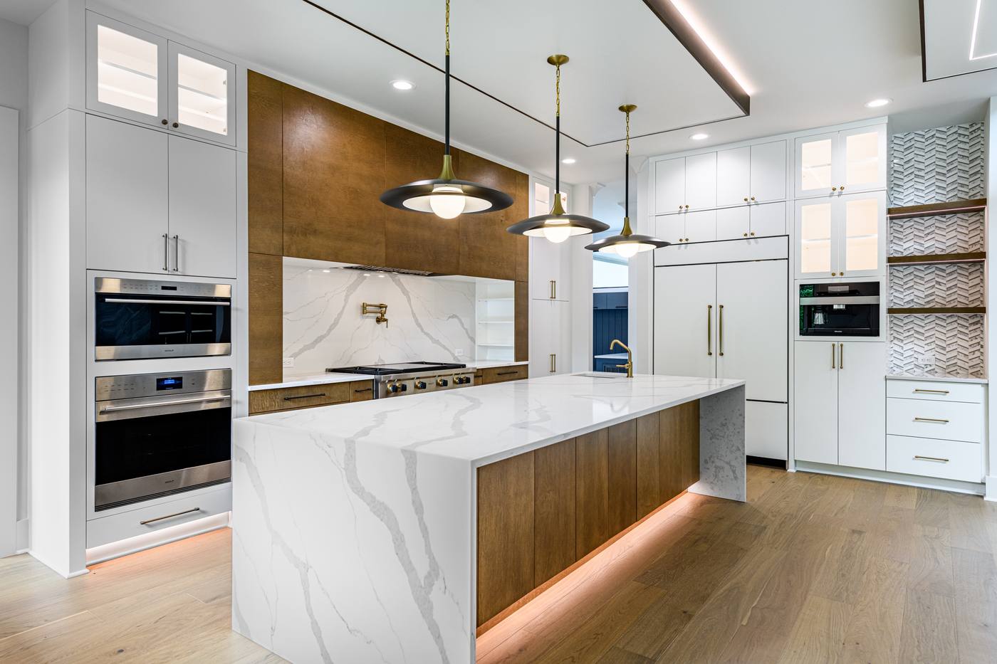 Lot 50 GHE Kitchen photograph by Shail Construction in Raleigh NC