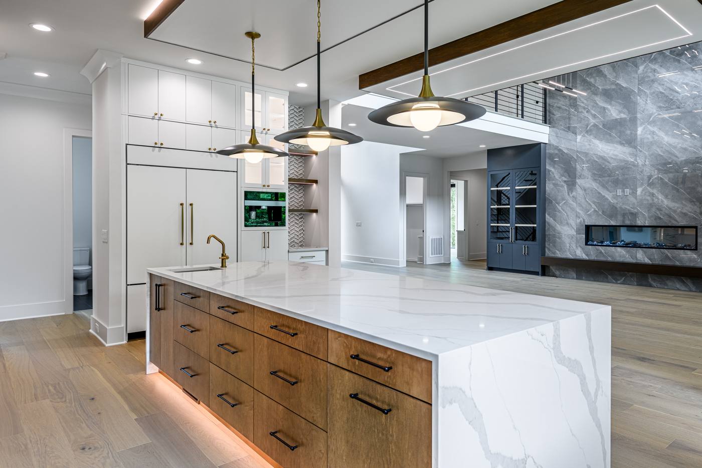 Lot 50 GHE Kitchen photograph by Shail Construction in Raleigh NC