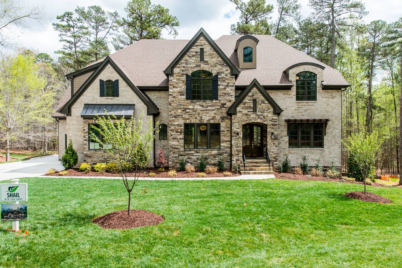 Lot 6 Bella Vista residential project by Shail Construction in Raleigh NC
