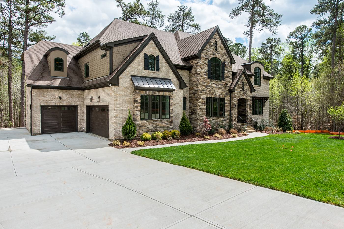 Lot 6 Bella Vista Outdoor · Front Pictures photograph by Shail Construction in Raleigh NC
