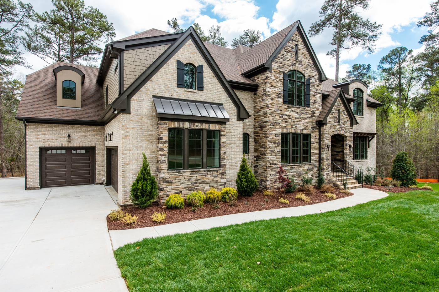 Lot 6 Bella Vista Outdoor · Front Pictures photograph by Shail Construction in Raleigh NC