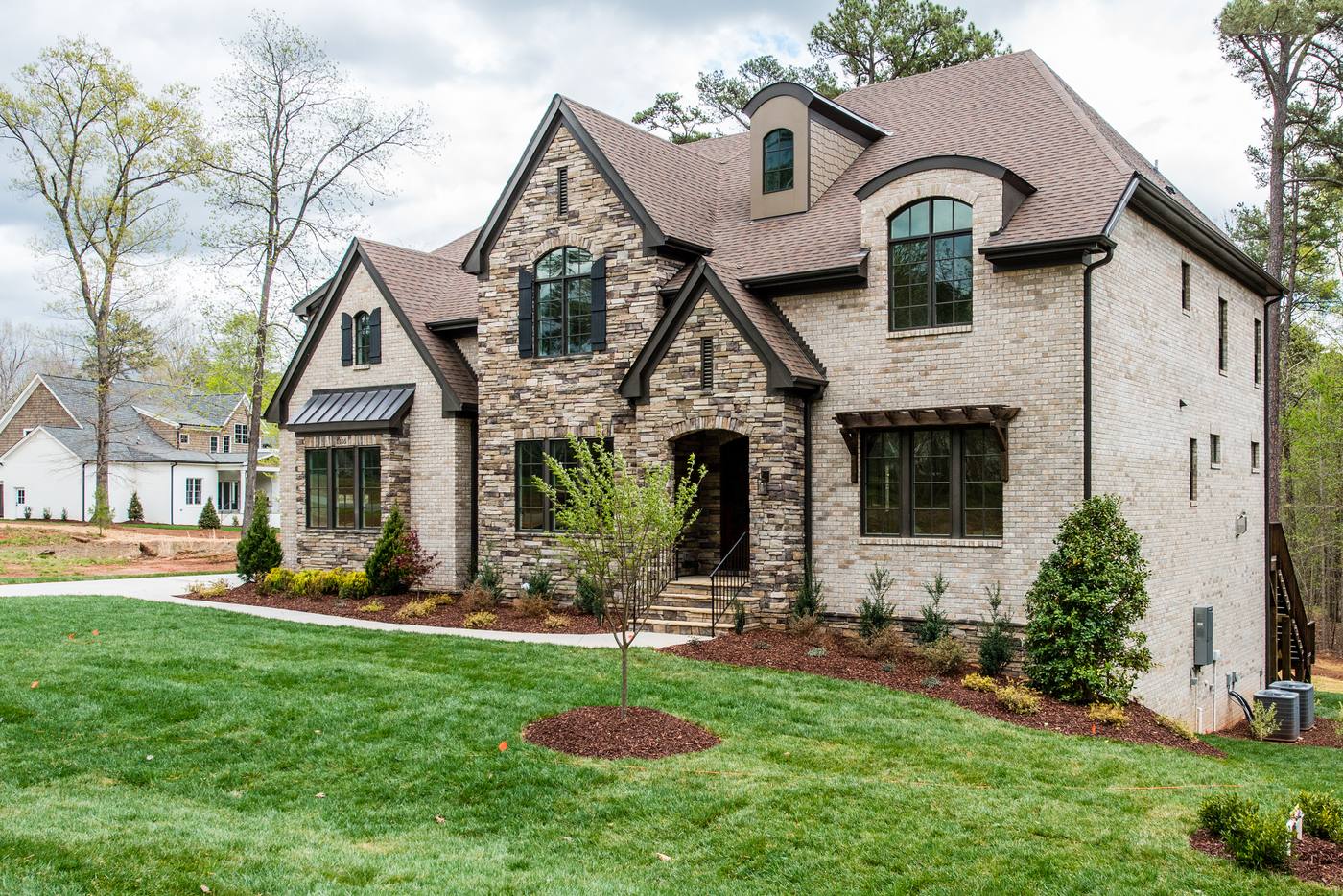 Lot 6 Bella Vista Outdoor · Front Pictures photograph by Shail Construction in Raleigh NC