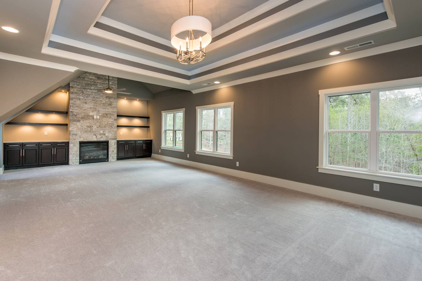 Lot 6 Bella Vista Master Bedroom · Outdoor photograph by Shail Construction in Raleigh NC