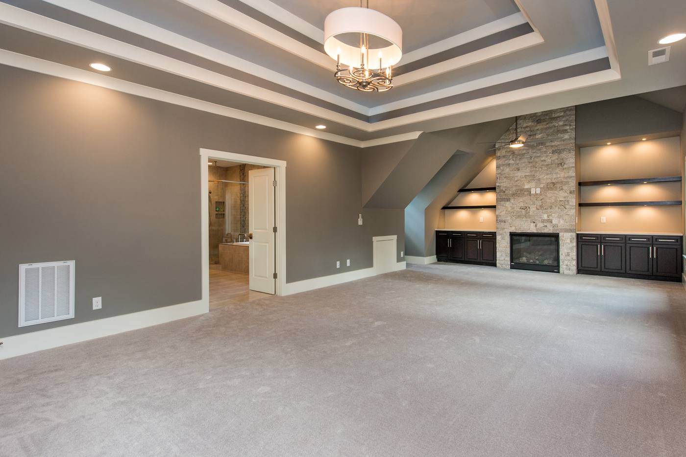 Lot 6 Bella Vista Master Bedroom · Outdoor photograph by Shail Construction in Raleigh NC