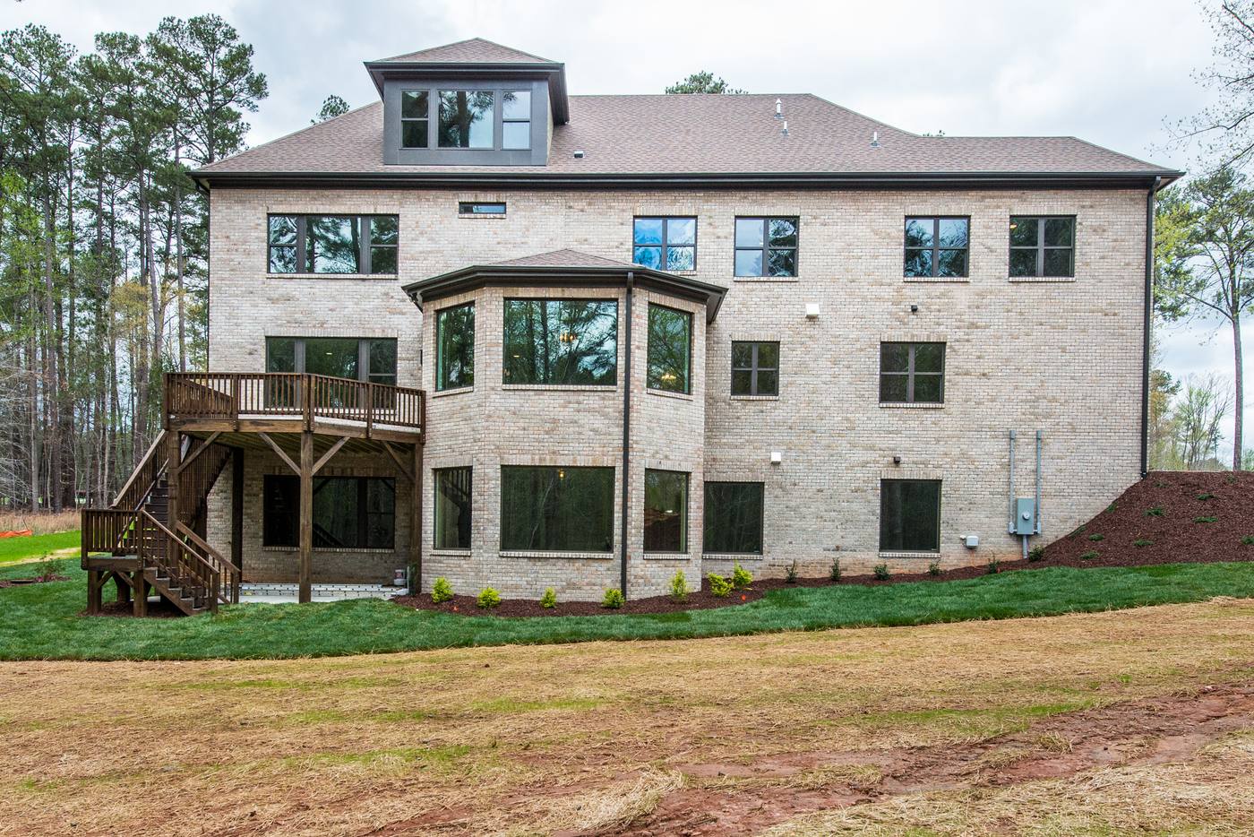Lot 6 Bella Vista Outdoor · Backyards photograph by Shail Construction in Raleigh NC