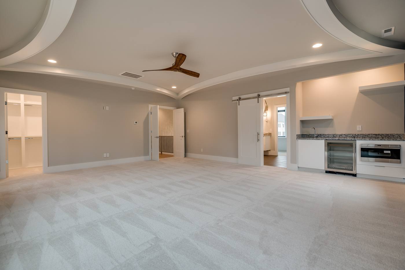 Lot 65 Bella Vista Master Bedroom photograph by Shail Construction in Raleigh NC