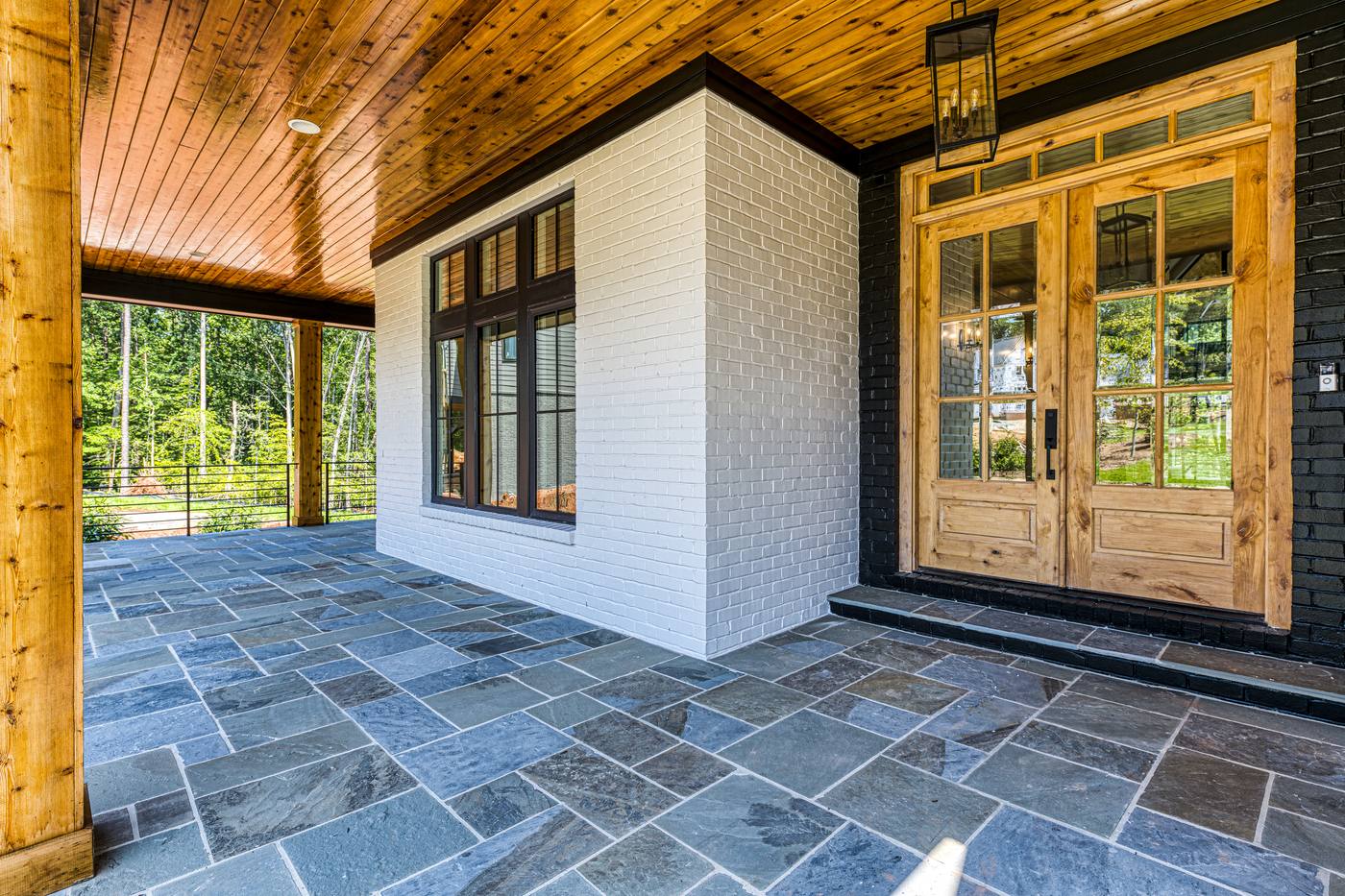 Lot 7 Bella Terra Outdoor · Front Pictures photograph by Shail Construction in Raleigh NC