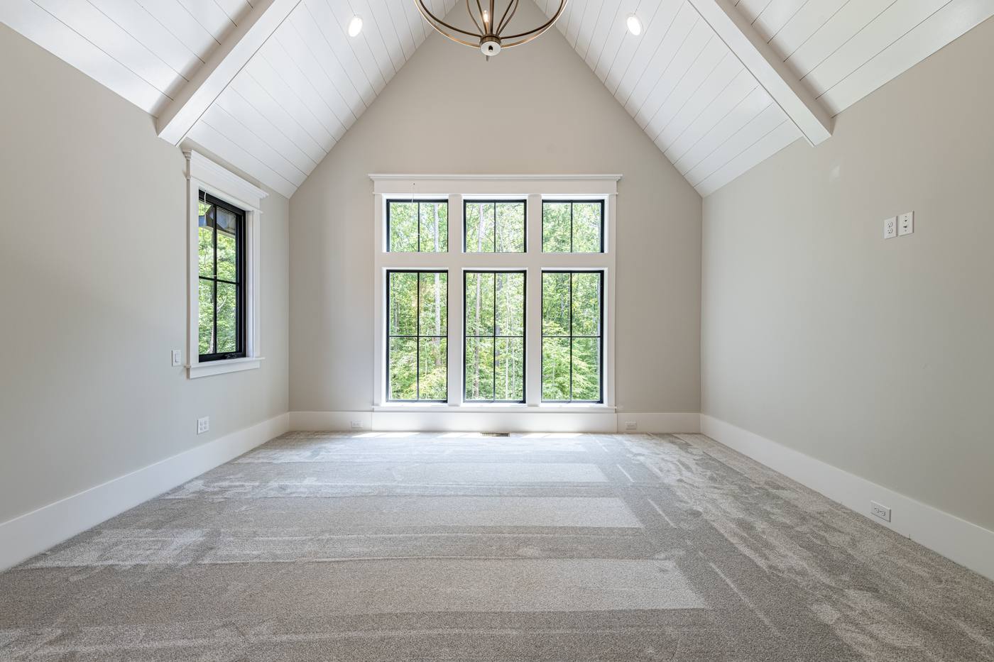 Lot 7 Bella Terra Master Bedroom photograph by Shail Construction in Raleigh NC