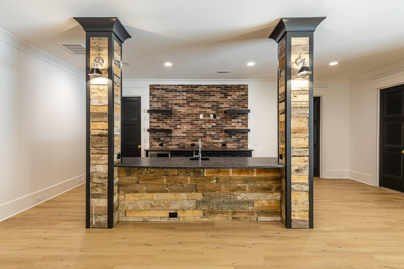 Lot 7 Bella Terra Basements photograph by Shail Construction in Raleigh NC
