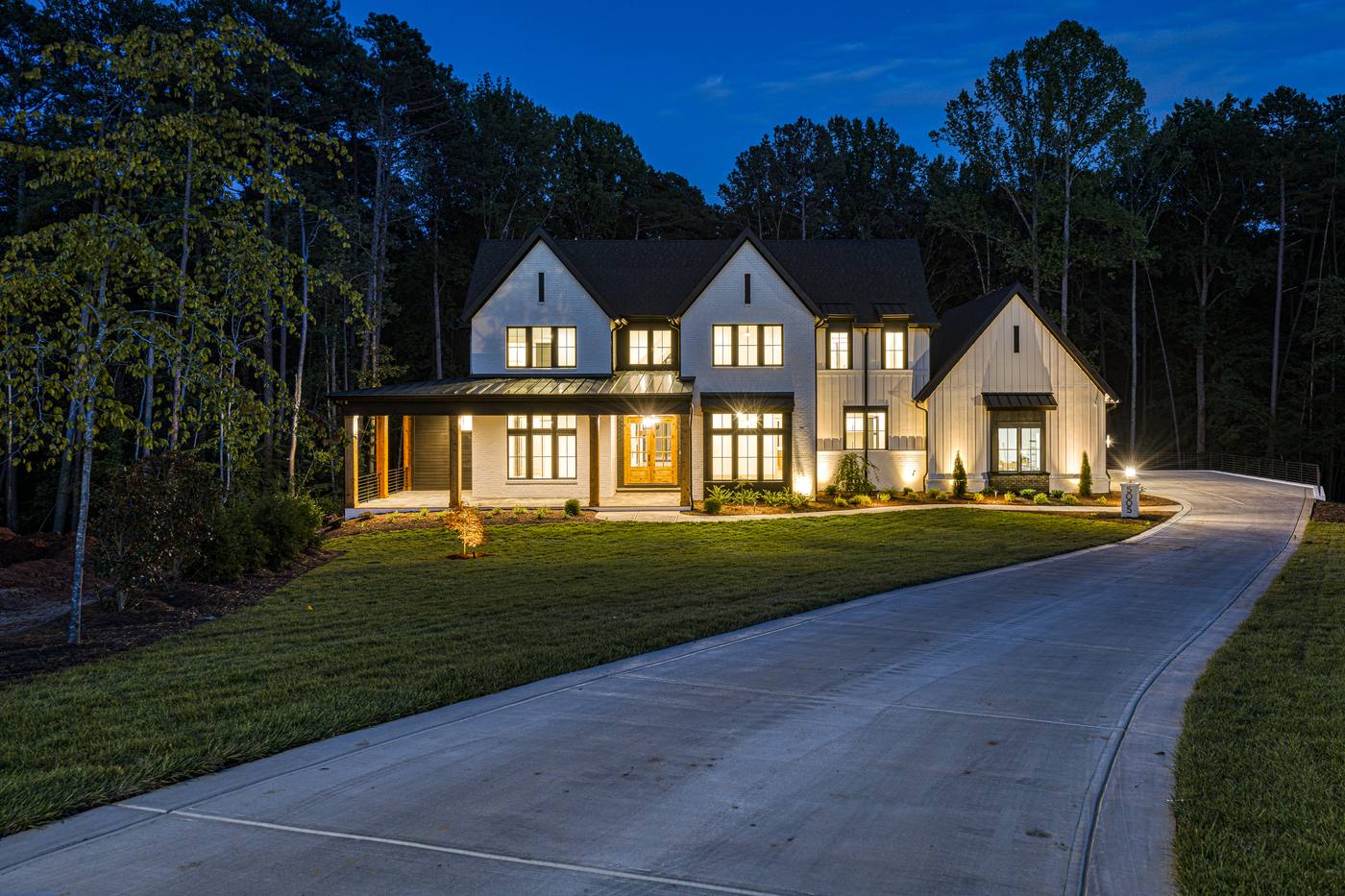 Lot 7 Bella Terra Outdoor · Front Pictures photograph by Shail Construction in Raleigh NC