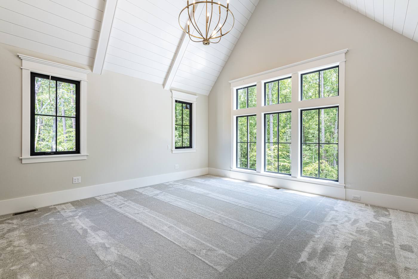 Lot 7 Bella Terra Master Bedroom photograph by Shail Construction in Raleigh NC