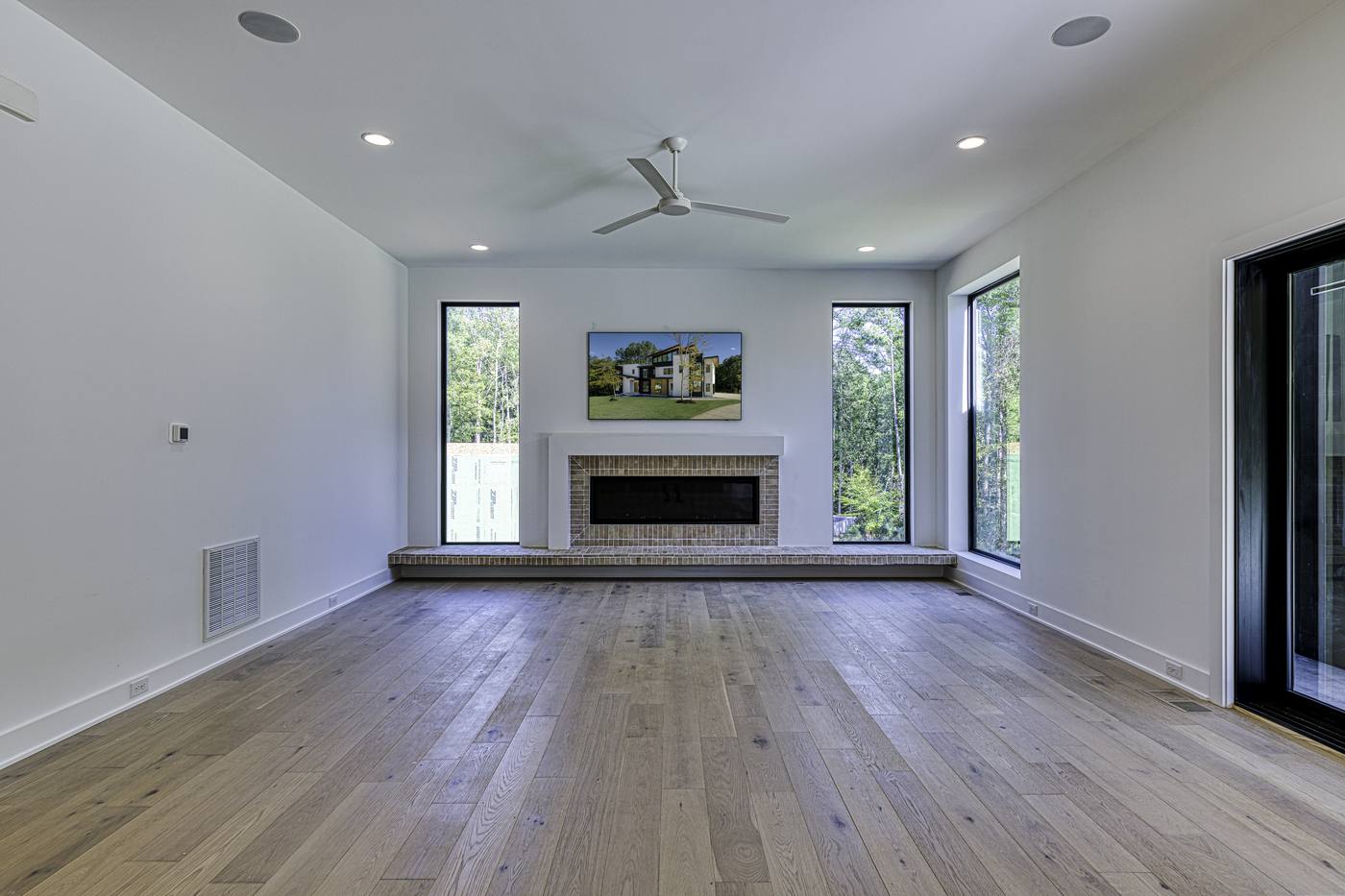 Lot 9 Bella Terra Living Room photograph by Shail Construction in Raleigh NC