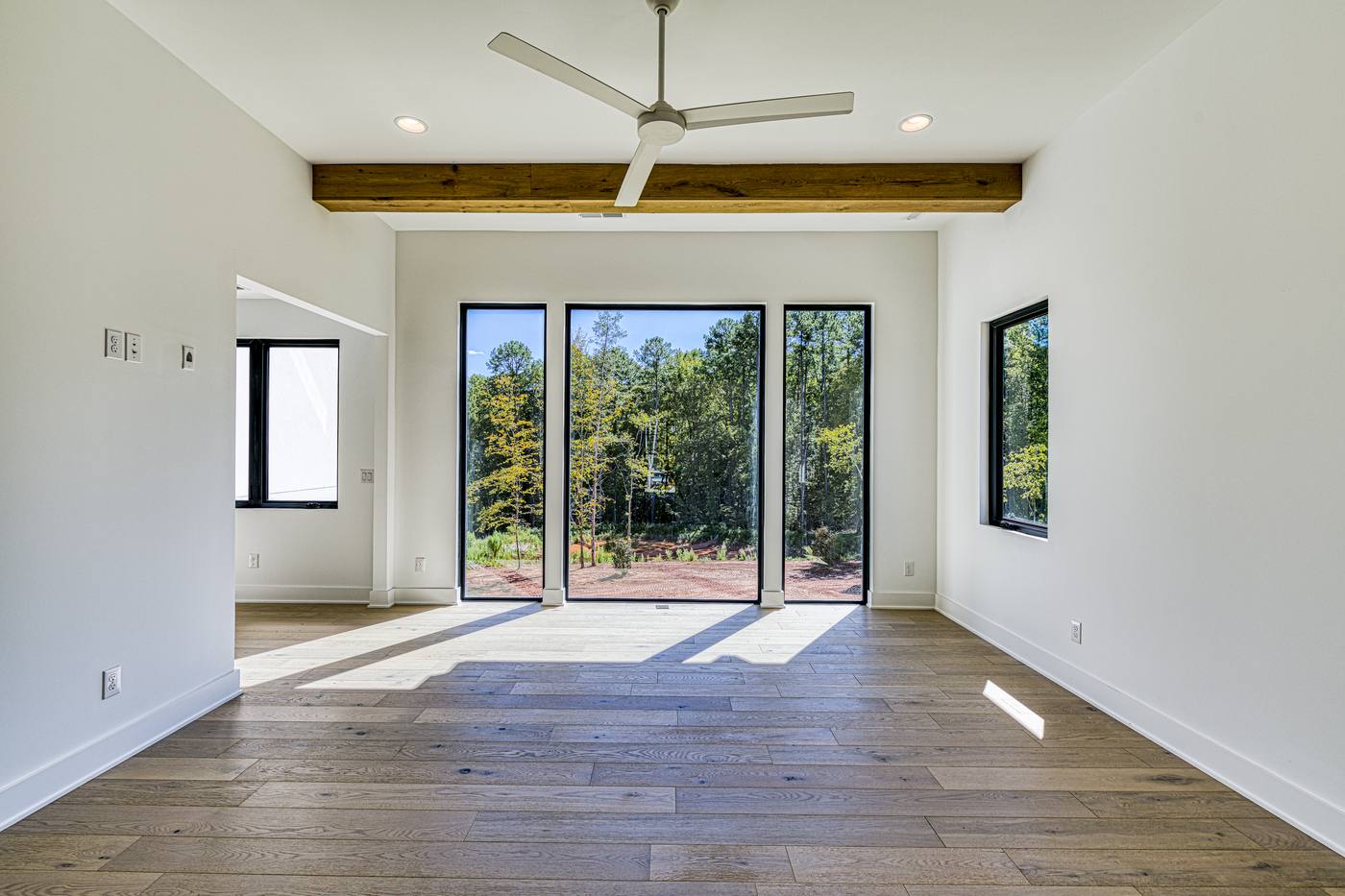 Lot 9 Bella Terra Master Bedroom photograph by Shail Construction in Raleigh NC