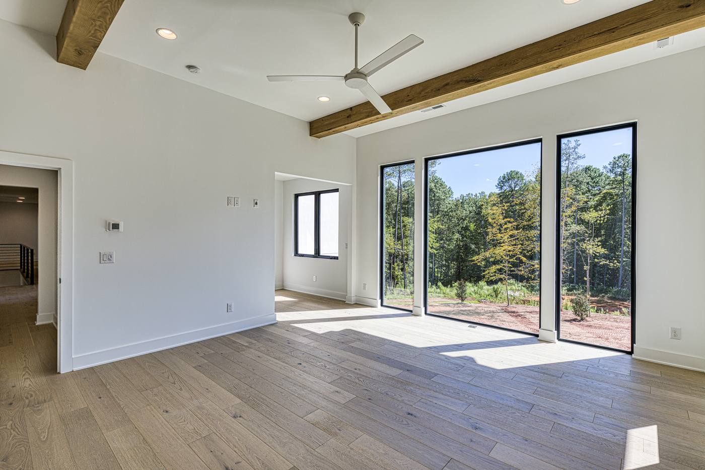 Lot 9 Bella Terra Master Bedroom photograph by Shail Construction in Raleigh NC
