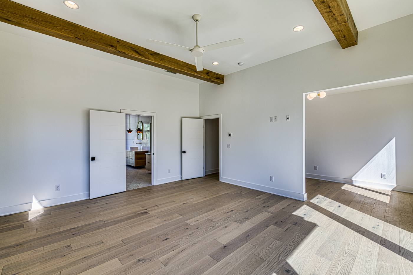 Lot 9 Bella Terra Master Bedroom photograph by Shail Construction in Raleigh NC