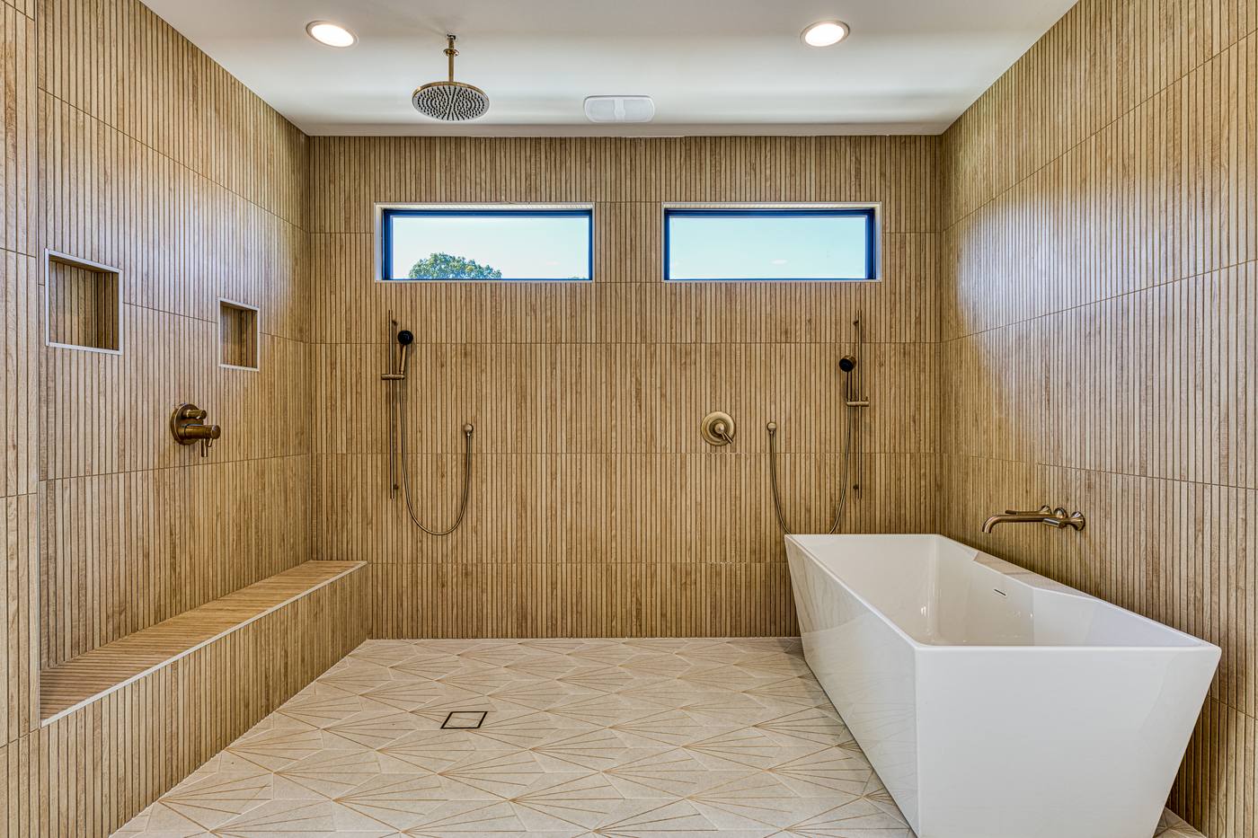 Lot 9 Bella Terra Master Bathroom photograph by Shail Construction in Raleigh NC