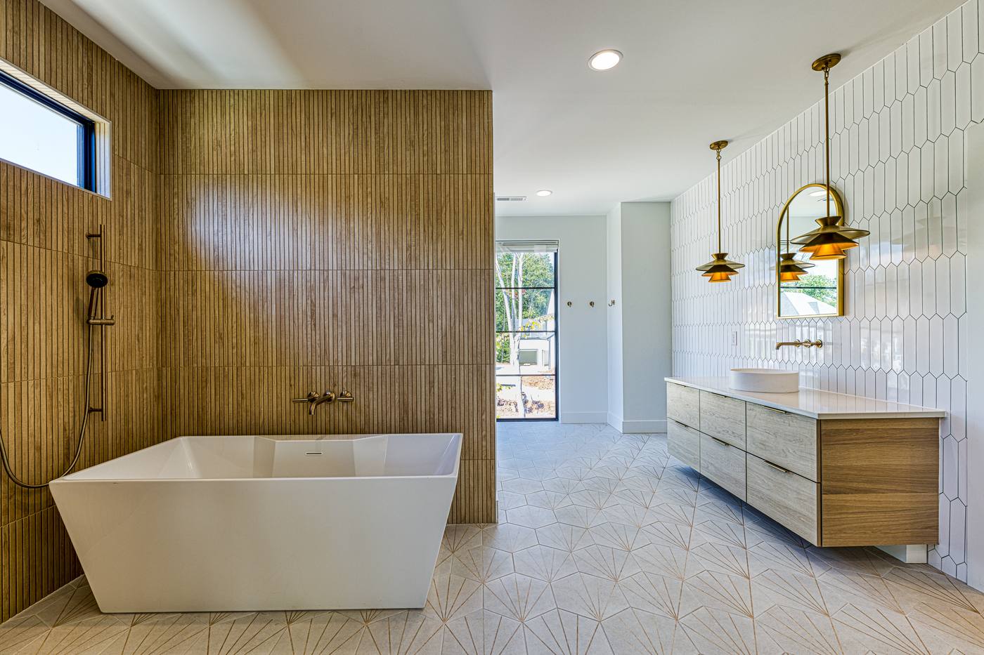 Lot 9 Bella Terra Master Bathroom photograph by Shail Construction in Raleigh NC
