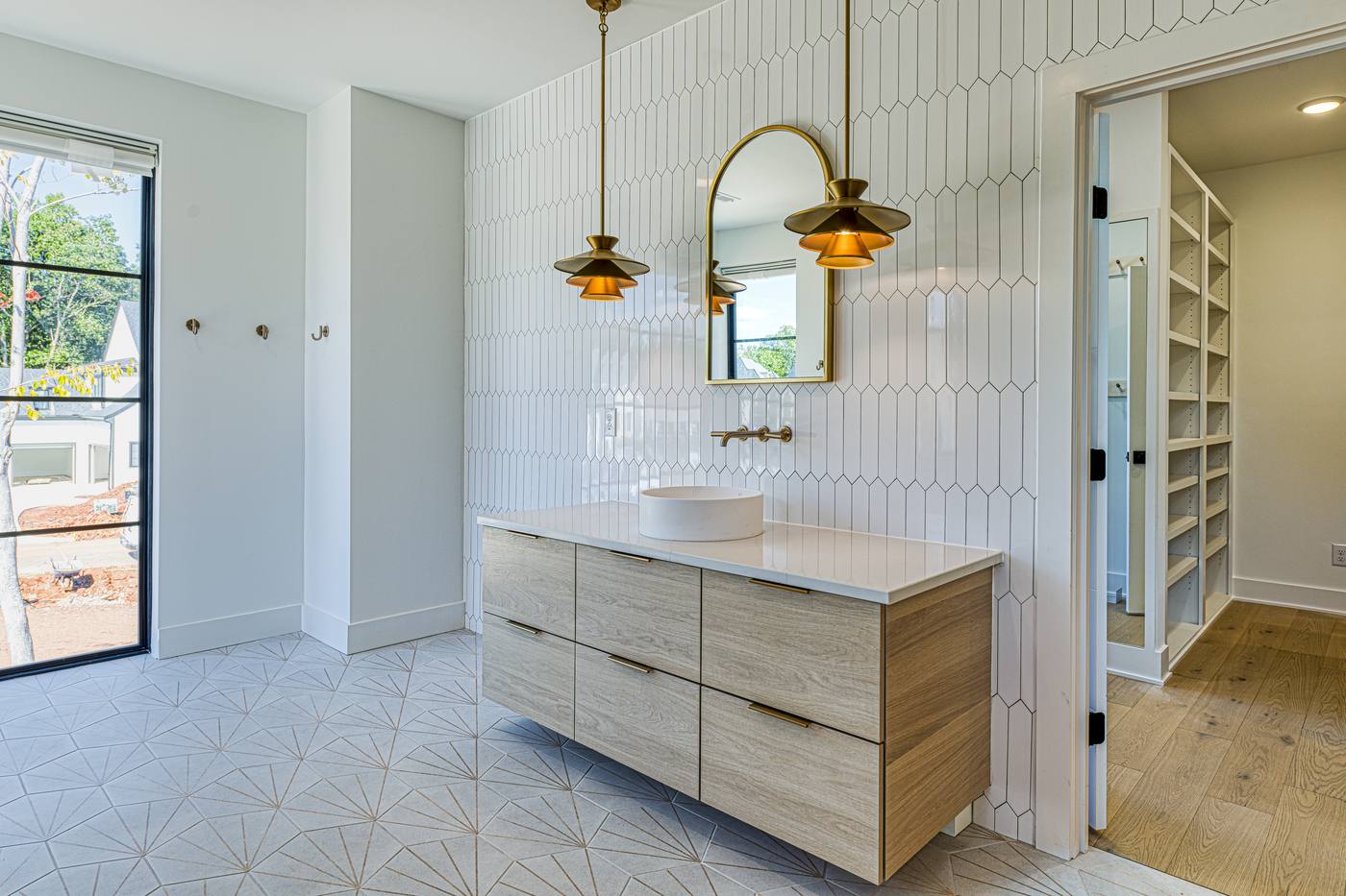 Lot 9 Bella Terra Master Bathroom photograph by Shail Construction in Raleigh NC