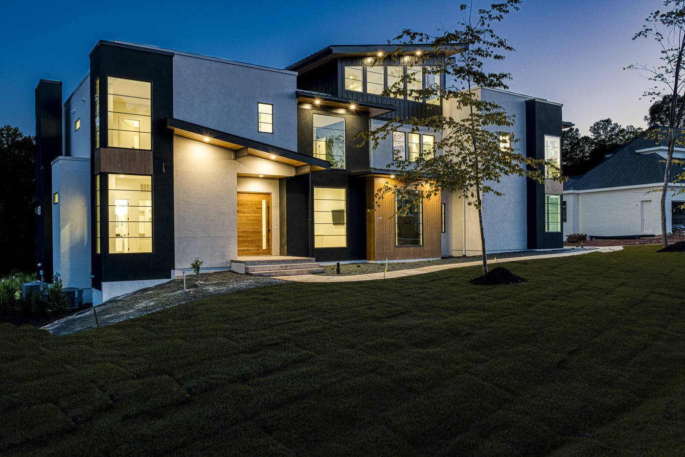 Lot 9 Bella Terra Outdoor · Front Pictures photograph by Shail Construction in Raleigh NC