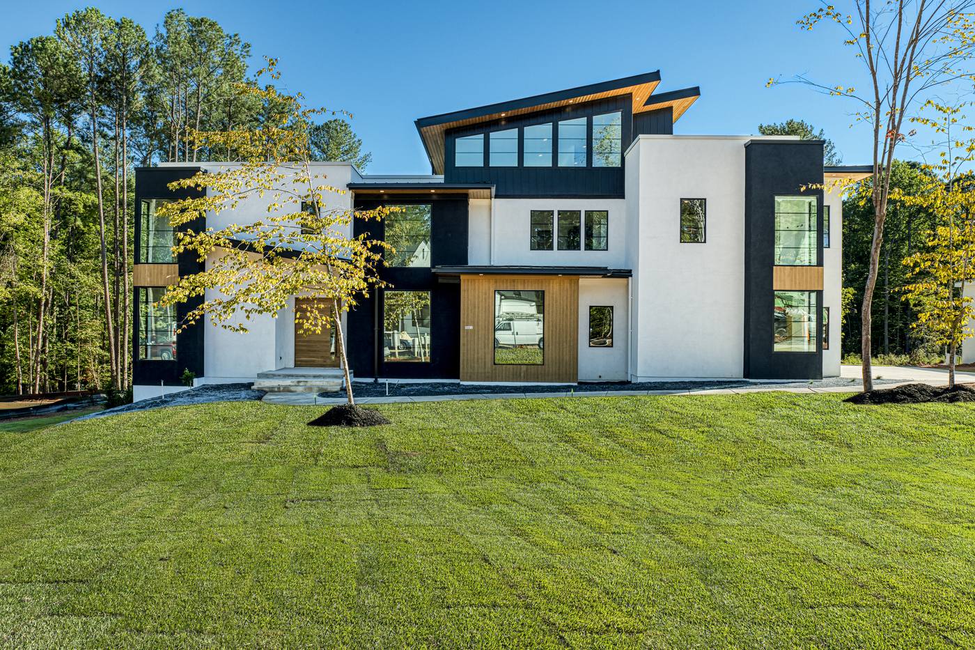 Lot 9 Bella Terra Outdoor · Front Pictures photograph by Shail Construction in Raleigh NC