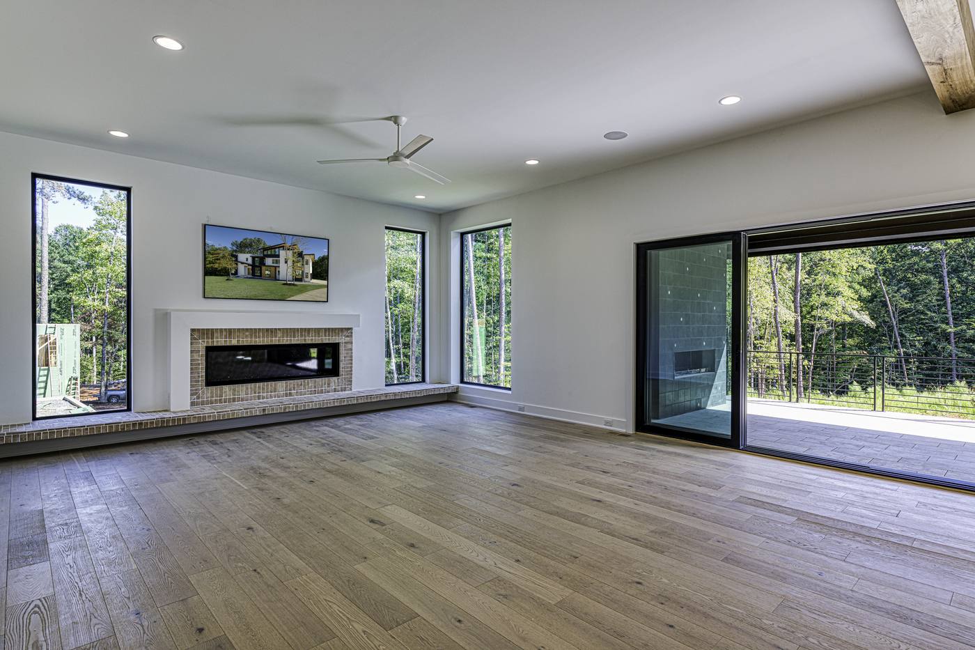 Lot 9 Bella Terra Living Room photograph by Shail Construction in Raleigh NC