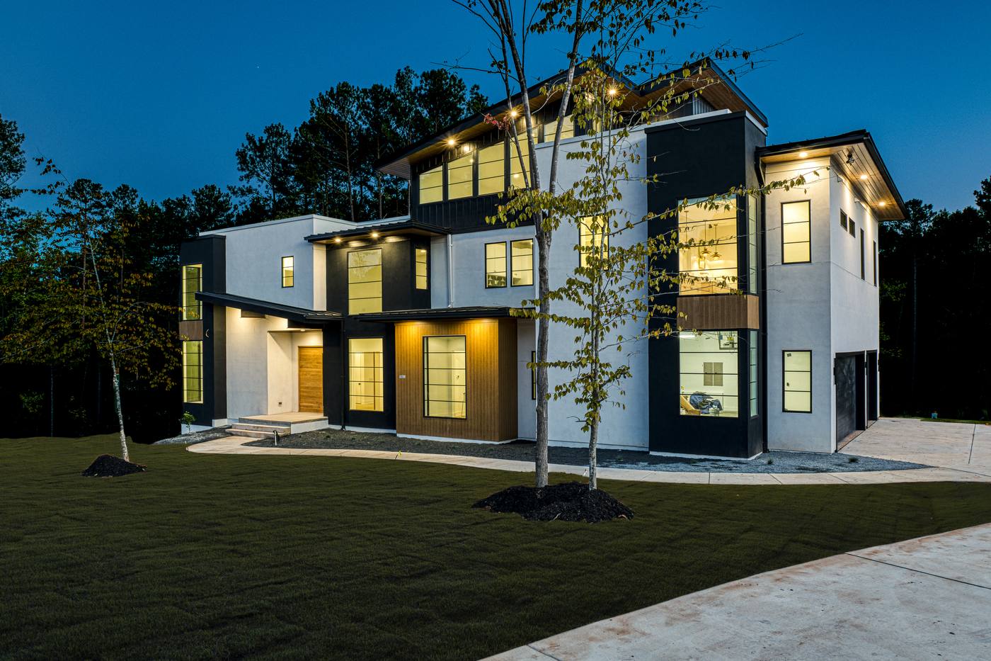 Lot 9 Bella Terra Outdoor · Front Pictures photograph by Shail Construction in Raleigh NC